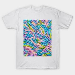 Pastel Candy Sprinkles Photograph T-Shirt